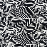 PRINTED CAPRI LINEN LOOK 20 BLACK
