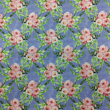 115CM PRINTED 100%COTTON 18873 BLUE