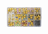 FANCY SQUARE BEADS BOX SET