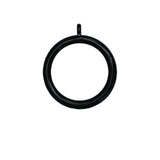 38MM PVC RINGS 10S - BLACK