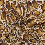 DULL SATIN 50D PRINT (150CM)(156 KHAKI)