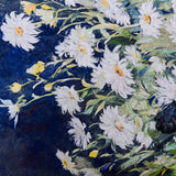 DIGITAL PRINT (CAPRI LINEN) 28 DAISY FESTIVAL NAVY