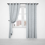 DALOA BLACKOUT CURTAIN EYELET 2.30M X 2.20M-CLOUD
