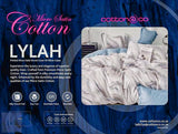 MICRO SATIN DUVET COVER KING - LYLAH