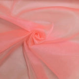 300CM QLTY TURKISH POLYESTER TULLE - NEON CORAL