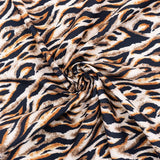 PRINTED COTTON CANVAS - LEOPARD PRINT