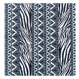 150CM DIGITAL POLY BRUSH AFRICAN ZEBRA STRIPE