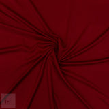SUEDE LOOK SATIN-DEEP RED