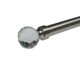 32MM PRISM FINIAL 2PK - ST/STEEL