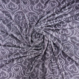 JACQUARD MONGOLIAN FLEECE 150CM