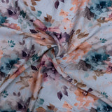 PRINTED ROSE LINEN