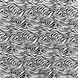 115CM PRINTED POLY COTTON BLACK/WHITE ZEBRA