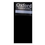 OXFORD 144 KING FITTED SHEET - BLACK