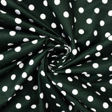 115CM PRINTED POLY COTTON WHITE DOTS BOTTLE BACKGROUND