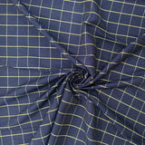150CM PRINTED DENIM - YELLOW STRIPE