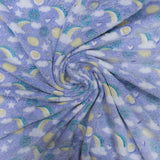 GLOW IN THE DARK MONGOLIAN FLEECE