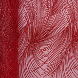 BRIDAL FABRICS RED