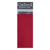 OXFORD 144 DOUBLE FITTED SHEET -RED