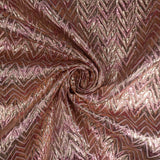 METALIC STRIPE BROCADE