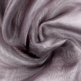 DULL ORGANZA - DARK MAUVE