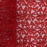 BRIDAL FABRICS RED