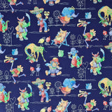 100% COTTON PRINTED KIDZ DELIGHT PARTY-ANIMALS 01