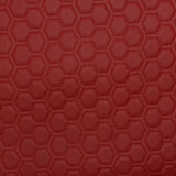 PVC EMBROIDED BONDED FOAM - RED