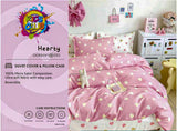 KIDS DUVET COVER DOUBLE - HEARTY