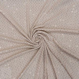 RIB JERSEY SPANGLE EMB