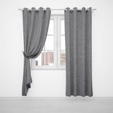 APOLLO SLUBBED BLOCKOUT 230X223 EYELET - DARK GREY