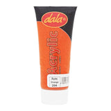 STUDENT ACRYLIC 75ML PERM ORANGE