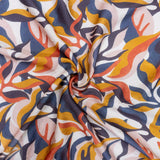 PRINTED ROSE LINEN