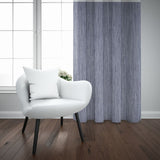 MODERN TEXTURE TAPED CURTAIN  -  SILVER