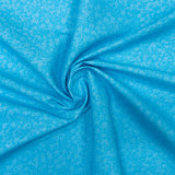 LIBERTY 100% COTTON QUILTING 1069 pool blue x lasenby ax