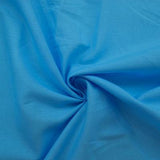 115CM PLAIN 100% COTTON-SKY BLUE