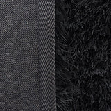 GLAMOUR SHAGGY CHARCOAL