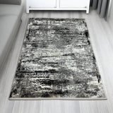 120X170 MERRY- GREY BLACK MR267
