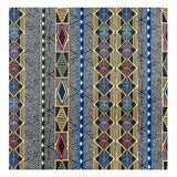 150CM DIGITAL POLY BRUSH AFRICAN SAFARI COLOUR STRIPE