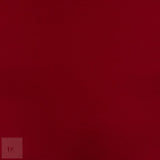 SUEDE LOOK SATIN-DEEP RED