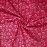 100% COTTON PRINTED KIDZ DELIGHT PARTY-OWLS 02
