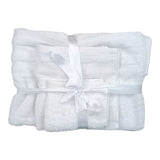3PC PLUSH SET -WHITE