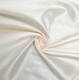 150CM PLAIN JACQUARD DUTCHESS SATIN-CREAM