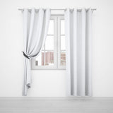 TEXTURED SHEER EYELET 500X220 - WHITE