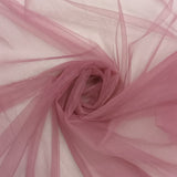 300CM QLTY TURKISH POLYESTER HAYAL TULLE - ROSEWOOD