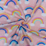 CRAFT FLANNEL RAINBOWS PASTEL