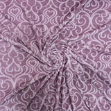 JACQUARD MONGOLIAN FLEECE 150CM