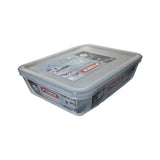 PYREX COOK &amp; FREEZE RECT DISH W/ PLASTIC LID 2.6L