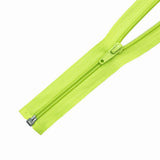 65CM OPEN END ZIP - LIME - (39)