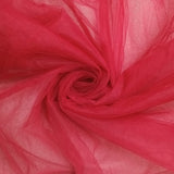 300CM QLTY TURKISH POLYESTER HAYAL TULLE - RED