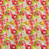 DIGITAL SLUB CLOTH (150CM) POMEGRANATE
